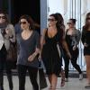 Eva Longoria, Kim Kardashian et Jennifer Lopez lors de la fête d'anniversaire d'Eva Longoria