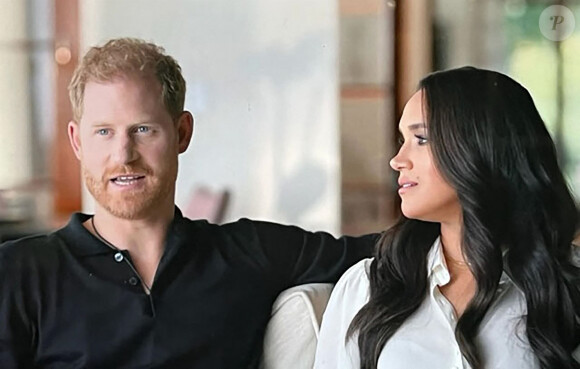 Prince Harry et Meghan Markle - Images du documentaire Netflix "Harry & Meghan".