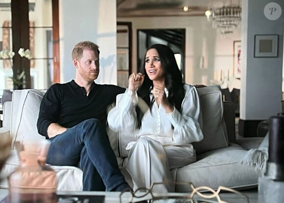 Prince Harry et Meghan Markle - Images du documentaire Netflix "Harry & Meghan".