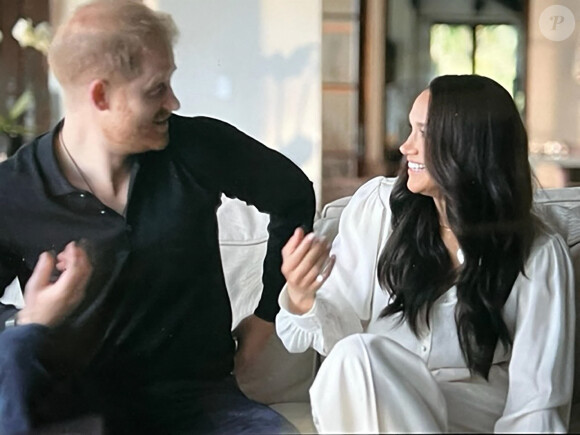 Prince Harry et Meghan Markle - Images du documentaire Netflix "Harry & Meghan".