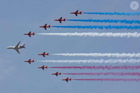 La famille royale d'Angleterre lors du défilé "Trooping the Colour" à Londres. Le 17 juin 2023