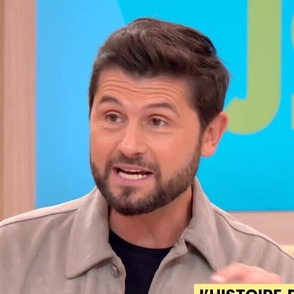 Christophe Beaugrand remanié dans "Bonjour !"
Christophe Beaugrand sur le plateau de "Bonjour !"