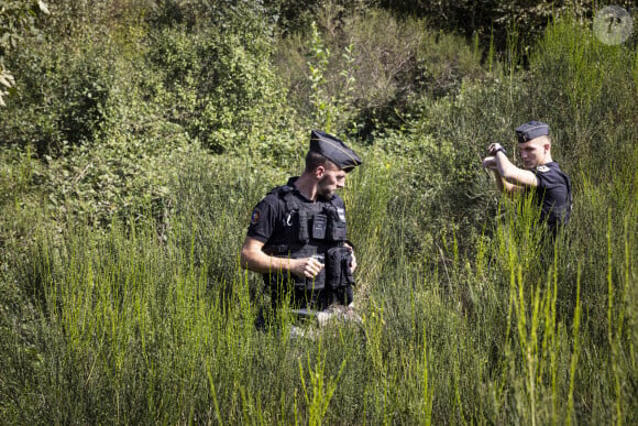 Battue dans le Bas-Rhin, le 28 septembre 2023, pour retrouver Lina, 15 ans, disparue depuis le 23 septembre 2023. © Elyxandro Cegarra / Panoramic / Bestimage