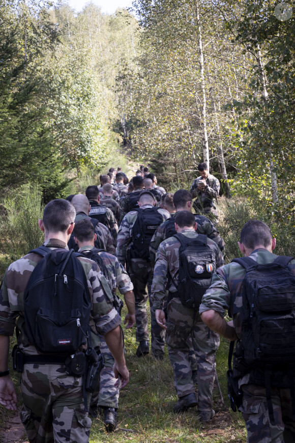 Battue dans le Bas-Rhin, le 28 septembre 2023, pour retrouver Lina, 15 ans, disparue depuis le 23 septembre 2023. © Elyxandro Cegarra / Panoramic / Bestimage