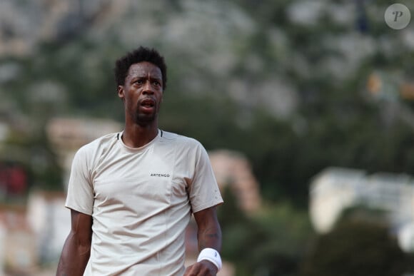 Gael Monfils - Rolex Monte Carlo Masters à Roquebrune-Cap-Martin le 10 avril 2024. © Antoine Couvercelle / Panoramic / Bestimage