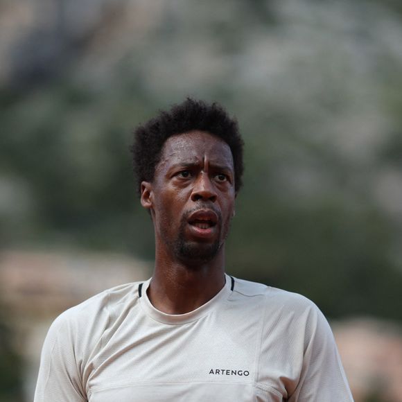 Gael Monfils - Rolex Monte Carlo Masters à Roquebrune-Cap-Martin le 10 avril 2024. © Antoine Couvercelle / Panoramic / Bestimage
