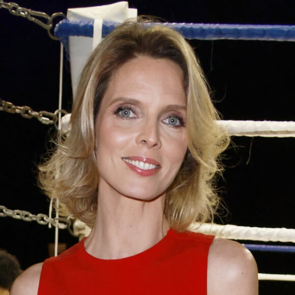 Sylvie Tellier - Y.Lidon, légende du kickboxing, a battu sur décision partagée C.Benzaquen au terme d'un combat acharné de cinq rounds au Grand Palais Éphémère le 9 février 2024. © Christophe Aubert via Bestimage 