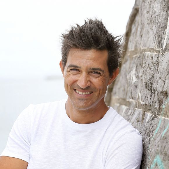 Exclusif - Rendez-vous avec Jean-Pascal Lacoste (Habillé par American Vintage) à Saint-Jean-de-Luz. Le 10 juillet 2020 © Patrick Bernard / Bestimage