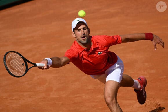 Novak Djokovic - N.Djokovic éliminé par A.Tabilo (6-2, 6-3) au 3ème tour du Masters 1000 de Rome, le 12mai 2024. © Insidefoto / Panoramic / Bestimage 