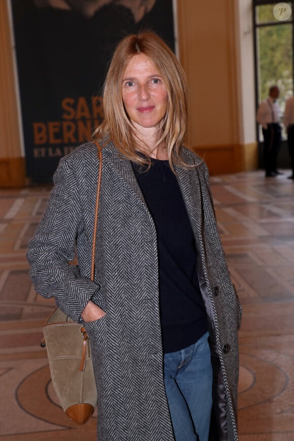 Sandrine Kiberlain - Vernissage de l'Exposition " Sarah Bernhardt - Et la Femme créa la Star " au Petit Palais à Paris, France, le 12 Avril 2023. © Bertrand Rindoff / Bestimage 