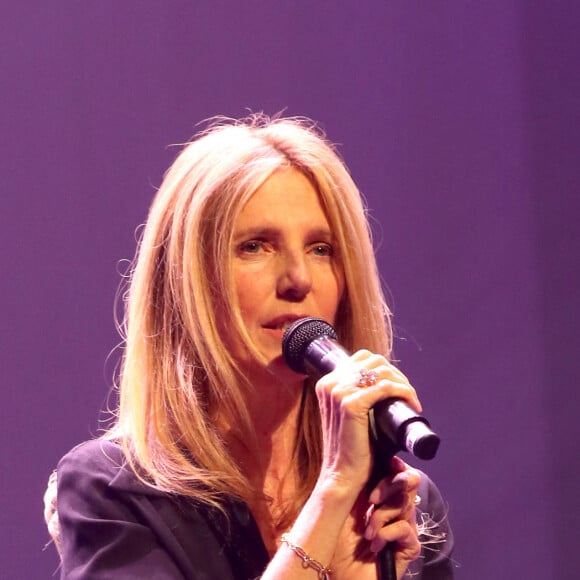 Exclusif - Sandrine Kiberlain - 16ème Gala de la Fondation " Recherche Alzheimer " à l'Olympia à Paris. Le 20 mars 2023 © Bertrand Rindoff Petroff / Bestimage 