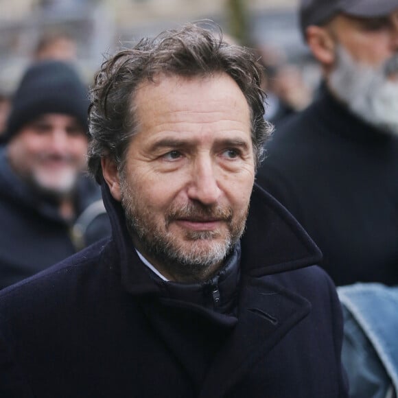 Sur le cas d'Edouard Baer, la comédienne a indiqué : "J'aime trop Edouard pour le réduire à ce dont on l'accuse"
Edouard Baer - Marche pour la République et contre l'antisémitisme à Paris le 12 novembre 2023. © Jonathan Rebboah / Panoramic / Bestimage
