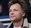 Laurent Delahousse - Célébrités dans les tribunes de la demi-finale retour de Ligue des champions entre le PSG face au Borussia Dortmund (0-1) au Parc des Princes à Paris le 7 mai 2024. © Cyril Moreau/Bestimage