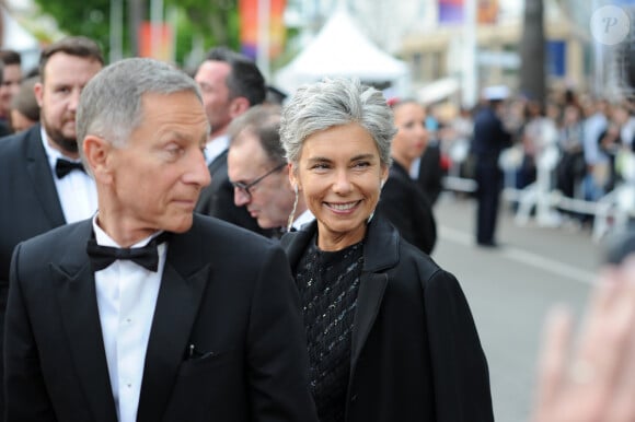 Exclusif - Élisabeth Quin - Arrivée des people avant la montée des marches du film "La belle époque" lors du 72ème Festival International du Film de Cannes, le 19 mai 2019. 