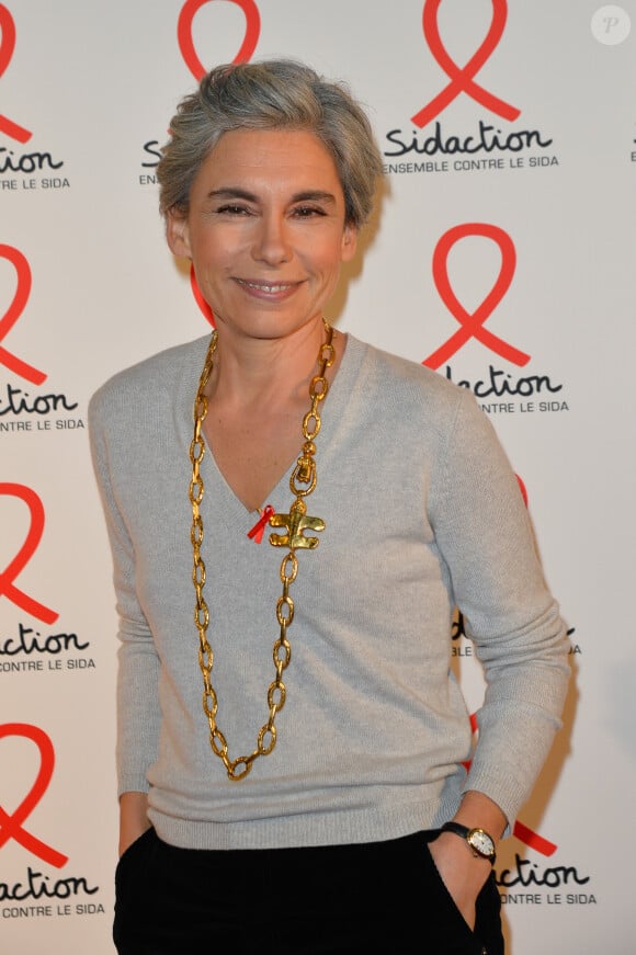 Elisabeth Quin - Soirée de lancement du Sidaction 2017 au Musée du Quai Branly à Paris le 7 mars 2017. © Coadic Guirec/Bestimage