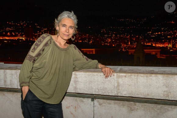 Elisabeth Quin - Cérémonie de clôture des "Rencontres Philosophiques de Monaco" au Musée Océanographique à Monaco, le 8 juin 2017.  © Christian Alminana/Montblanc via Bestimage 