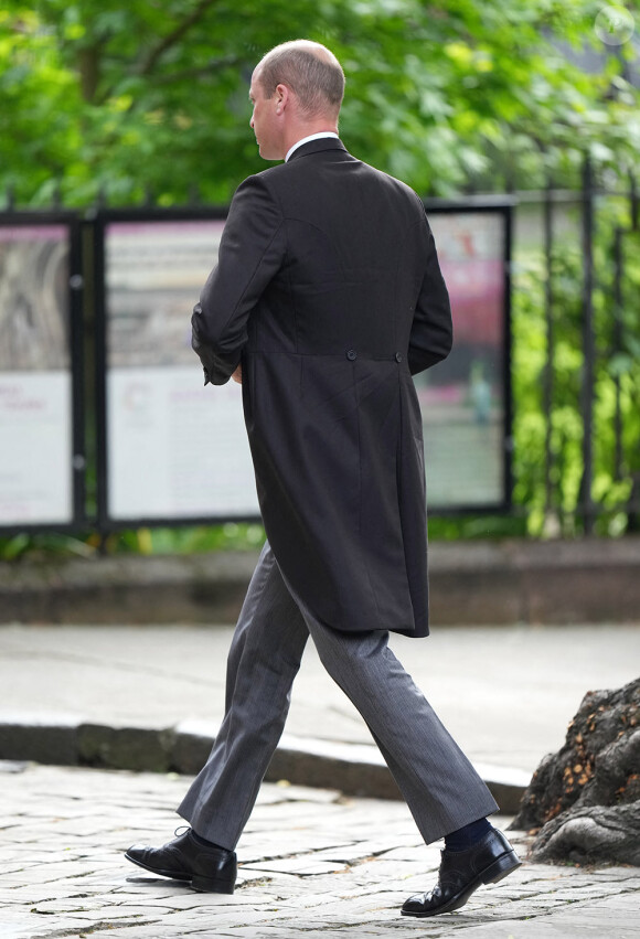 Le prince William de Galles - Mariage du duc de Westminster, Hugh Grosvenor, et Olivia Henson en la cathédrale de Chester. Le 7 juin © Julien Burton / Bestimage 