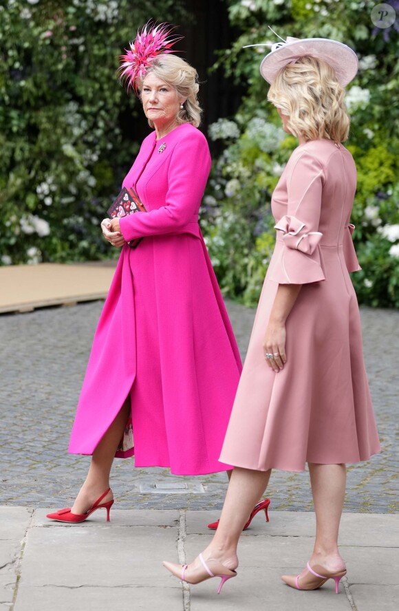 Natalia Grosvenor, duchesse de Westminster - Mariage du duc de Westminster, Hugh Grosvenor, et Olivia Henson en la cathédrale de Chester. Le 7 juin © Julien Burton / Bestimage 