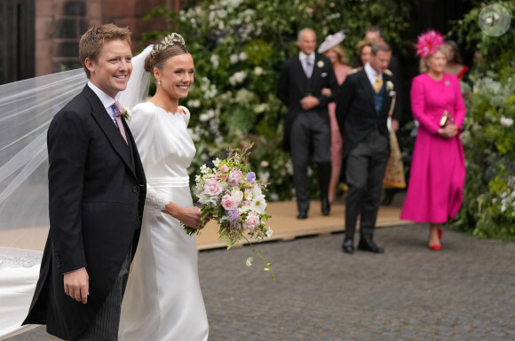 Mariage du duc de Westminster, Hugh Grosvenor, et Olivia Henson en la cathédrale de Chester, Royaume Uni, le 7 juin 2024. © Julien Burton/Bestimage 