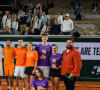 le créateur de contenus Rayenne "Etoiles" Guendil et le joueur de tennis professionnel et le Youtubeur Jules Marie), se sont affrontées sur le court Suzanne-Lenglen. 

Soirée We Are Tennis by BNP Paribas et Domingo