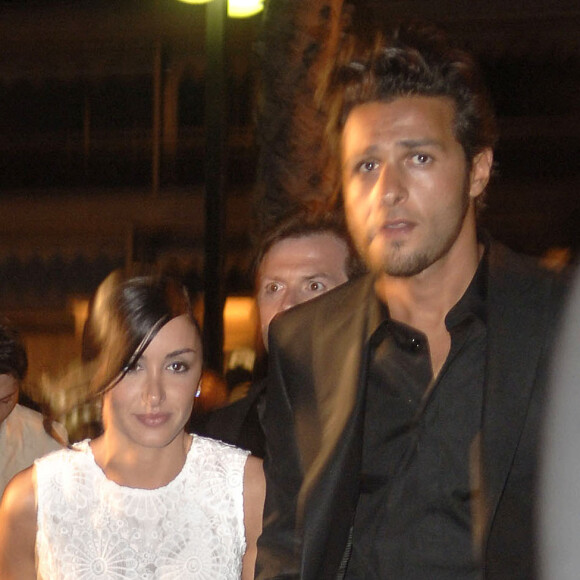 Jenifer et Maxime Nucci arrivent à la soirée "Over the Hedge" lors du 59ème Festival de Cannes, le 21 mai 2006. Giancarlo Gorassini/ABACAPRESS.COM