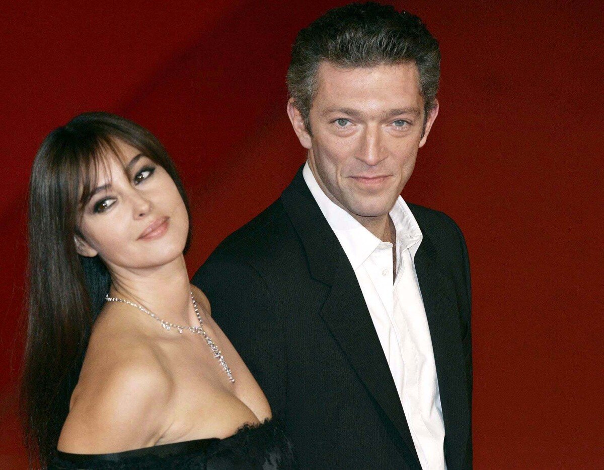 Photo Monica Bellucci Et Son Mari Vincent Cassel Arrivent Sur Le Tapis Rouge Pour Lhomme Qui 7415