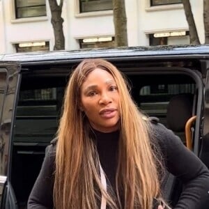 Exclusif - Serena Williams à la sortie de l'hôtel Ritz à Paris.