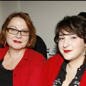 Josiane Balasko et sa fille Marilou Berry au défilé Jean Paul Gaultier (archive)
