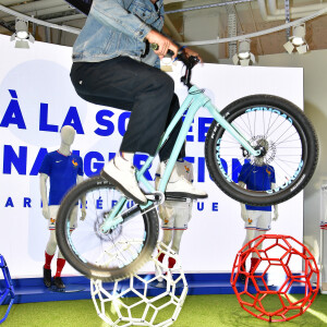 Nicolas Fleury lors de l'inauguration d'un magasin Intersport Paris République à Paris le 5 juin 2024. © Veeren / Bestimage 