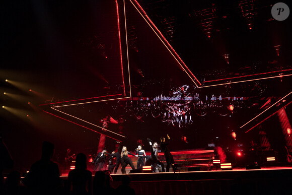 Djebril Slatni lors du concert de la Star Academy à Lyon, le 15/03/24. Photo Sandrine Thesillat / Panoramic 