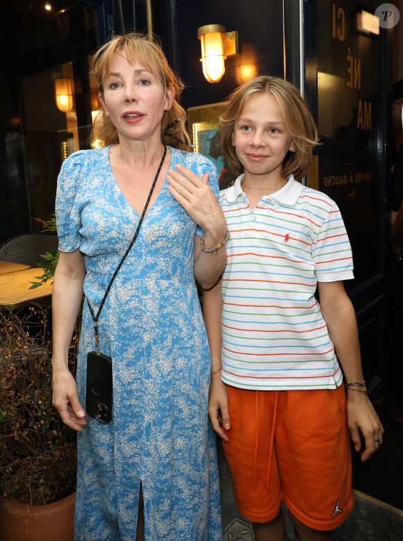 Julie Depardieu et son fils Billy - Avant-première du film "Les Secrets de la princesse de Cadignan" au Silencio des Prés à Paris le 21 juin 2023. © Coadic Guirec/Bestimage