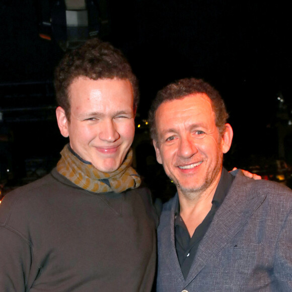 "Moi j'ai des ados qui ont 17, 18 ans qui sont assez écoresponsable parce qu'ils se douchent très rarement ils font des très grandes économies d'eau." 
Exclusif - Dany Boon et son fils Noé au night club " NO.PI " Place Clichy après l'avant-première du film "La Vie pour de vrai" à Paris, France, le 18 Avril 2023. © Bertrand Rindoff / Bestimage