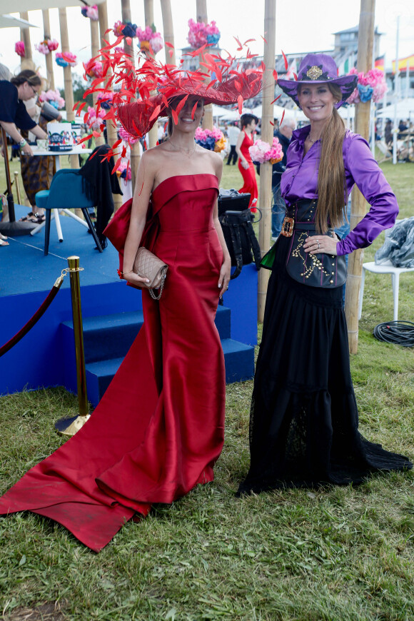 Sophie Thalmann au prix de Diane à l'hippodrome de Chantilly, France, le 16 juin 2024