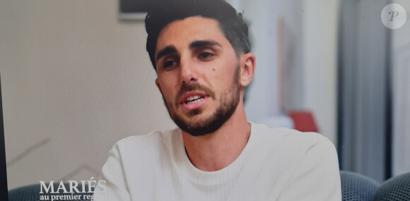 Une proposition acceptée par le jeune homme
Ludivine et Raphaël lors du final de "Mariés au premier regard 2024", le 24 juin