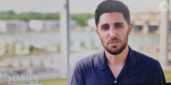 Ludivine et Raphaël lors du final de "Mariés au premier regard 2024", le 24 juin