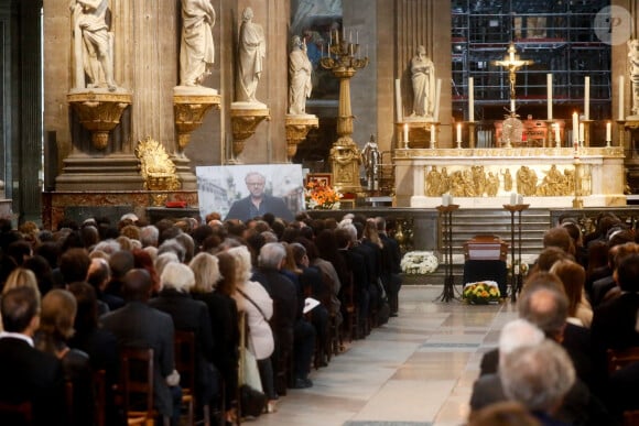 Obsèques de Christophe Deloire en l'église Saint-Sulpice à Paris. Le 19 juin 2024 © Christophe Clovis / Bestimage