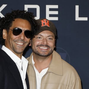 Beaucoup avaient fait le déplacement pour le film. 
Tomer Sisley, Kev Adams - Avant-Premiere du film "Largo Winch "Le Prix de L'argent" au cinéma le Grand Rex à Paris le 18 juin 2024. © Marc Ausset-Lacroix/Bestimage 