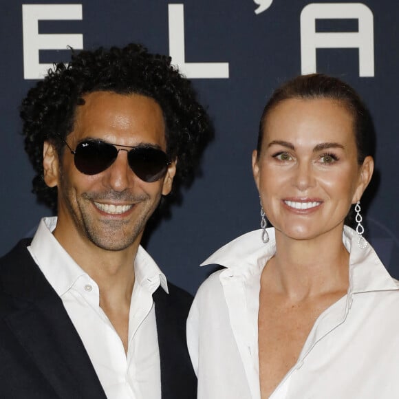 Tomer Sisley, Laeticia Hallyday - Avant-Premiere du film "Largo Winch "Le Prix de L'argent" au cinéma le Grand Rex à Paris le 18 juin 2024. © Marc Ausset-Lacroix/Bestimage 