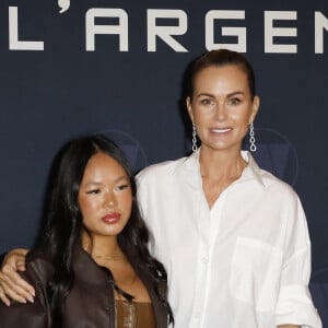 Laeticia Hallyday et sa fille Joy - Avant-Premiere du film "Largo Winch "Le Prix de L'argent" au cinéma le Grand Rex à Paris le 18 juin 2024. © Marc Ausset-Lacroix/Bestimage 