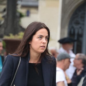 Anouchka Delon arrive aux obsèques de Françoise Hardy au crématorium du Père Lachaise à Paris le 20 juin 2024 Photo by Jerome Dominé/ABACAPRESS.COM