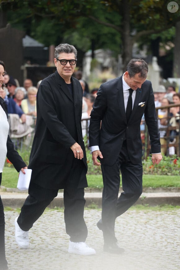 Marc Lavoine arrive aux obsèques de Françoise Hardy au crématorium du Père Lachaise à Paris le 20 juin 2024 Photo by Jerome Dominé/ABACAPRESS.COM