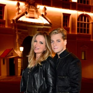 Exclusif Hélène Ségara et son manager - Le Grand Dîner s'est installé à Monaco pendant le 78ème Grand Prix de Formule 1 au Castel Roc, l'établissement situé en face du palais princier, le 22 mai 2021. © Bruno Bebert/Bestimage 