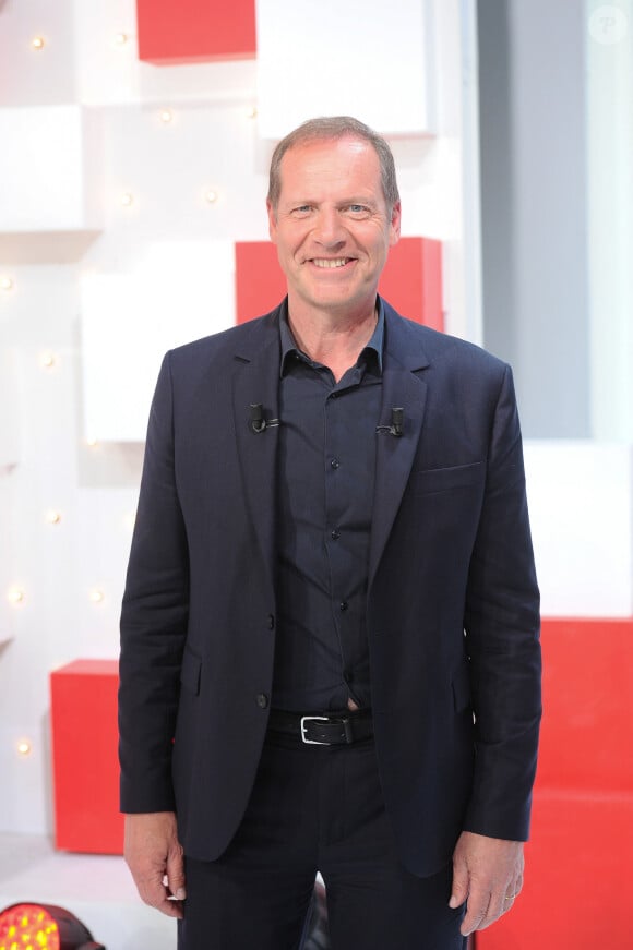 Exclusif - Christian Prudhomme - Enregistrement de l'émission "Vivement dimanche" au Studio Gabriel à Paris, présentée par M.Drucker et diffusée le 23 juin sur France 3 © Guillaume Gaffiot / Bestimage