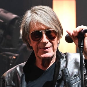 Jacques Dutronc a connu 2 femmes dans sa vie : Françoise Hardy et Sylvie Duval, sa compagne actuelle
Jacques Dutronc et Thomas Dutronc en showcase de leur tournée "Dutronc & Dutronc" au Centre Evénementiel de Courbevoie. Jacques et Thomas Dutronc se rejoignent sur scène pour une tournée unique ! Père et fils, monstres sacrés de la scène française, vous donnent rendez-vous pour des concerts exceptionnels sous le signe du partage et de la complicité. Deux artistes hors du commun à retrouver sur les routes de France. © Coadic Guirec/Bestimage