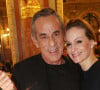 Le comédien a célébré cette année son 75ème anniversaire...Thierry Ardisson et son épouse Audrey Crespo-Mara célèbrent son 74e anniversaire lors du " Grand prix des Agences de l'année - Dîner des Rois Mages  ;" organisé à l'hôtel InterContinental Opera le 06 janvier 2023 à Paris, France. Photo par Jerome Dominé/ABACAPRESS.COM