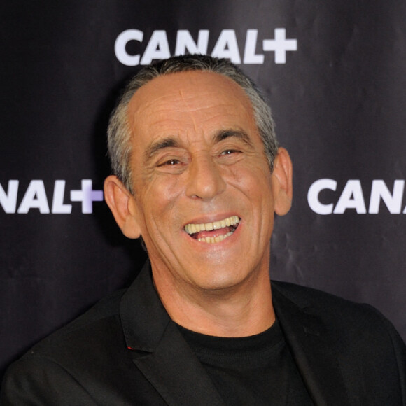 Thierry Ardisson , Audrey Crespo-Mara lors de la soirée Canal Plus qui s'est tenue à l'Electric Club à Paris, France, le 28 août 2013. Photo par Alban Wyters/ABACAPRESS.COM