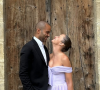 Le jeune couple ne s'est pas quitté du weekend, malgré un programme chargé !
Tony Parker et Agathe Teyssier lors du mariage d'une proche du basketteur, ce samedi 22 juin 2024