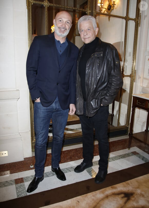 Frank Lebœuf, Georges Beller - Lancement du livre de Babette de Rozières, "Toujours se relever", au Meurice à Paris. Le 14 mars 2019 © Marc Ausset-Lacroix / Bestimage