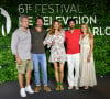 Dans "Un si grand soleil" ces derniers temps, plusieurs têtes d'affiche ont décidé de quitter la série. 
Fabrice Deville, Hubert Benhamdine, Marie-Gaëlle Cals, Folco Marchi et Nadia Fossier - Photocall de la série télé "Un si grand soleil" du 61ème Festival de Télévision de Monte Carlo au Grimaldi Forum. © Bruno Bebert/Bestimage