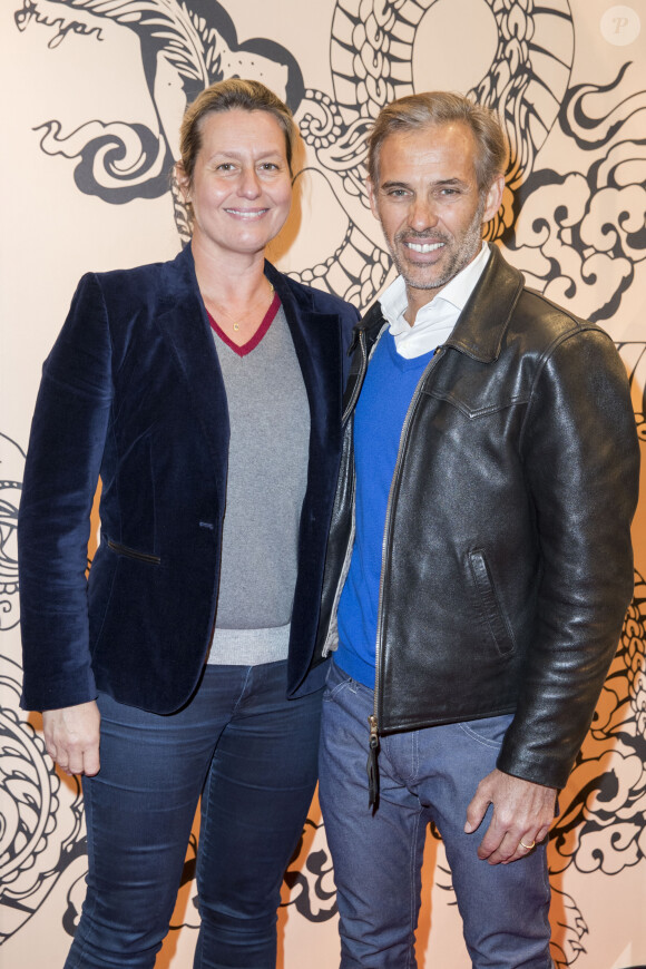 Paul et Luana Belmondo - Soirée de lancement collection "Tatto's Tod's" à Paris le 3 mars 2017. © Olivier Borde/Bestimage